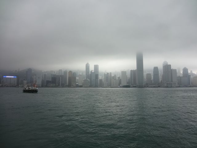 香港島の高層ビル